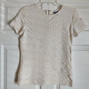 Cream DKNY top